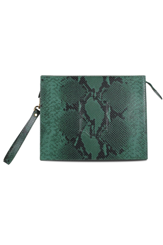 Rose in Green Snakeskin