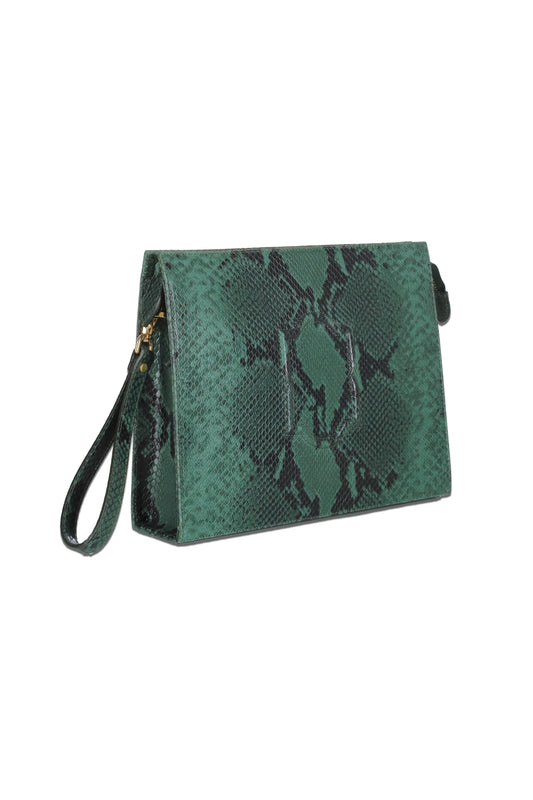 Rose in Green Snakeskin